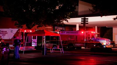 The assailant was shot dead by an armed civilian. Reuters