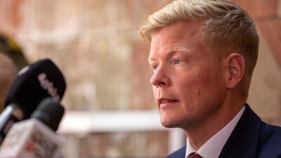 UN special envoy for Yemen Hans Grundberg will start talks to end the country's civil war in Riyadh on Wednesday. AFP