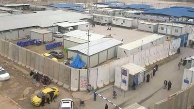Al Batool Hospital in Mosul, where many war-damaged medical facilities are operating out of caravans. Courtesy: Facebook