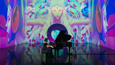 Audiences will embark on a 360-degree journey of digital art and projections of reimagined scenes from Miyazaki’s films