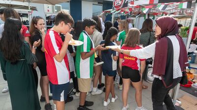 Union Day celebrations at Bloom World Academy. Antonie Robertson/The National