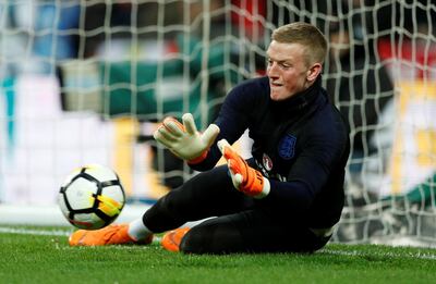 Jordan Pickford is set to be England's No 1 in Russia. John Sibley / Action Images via Reuters