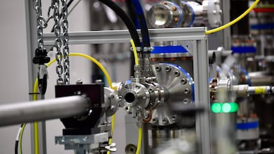 The world's largest X-ray laser in Germany. Chinese firm claims it has developed a non-lethal laser gun for police use. Tobias Schwarz/AFP