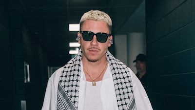 Macklemore released Hind's Hall in early May in support of Palestine. Photo: Macklemore