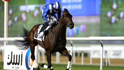 Ertijaal is among a group of five horses trainer Mike de Kock is shipping from Newmarket to Meydan Racecourse. Satish Kumar / The National