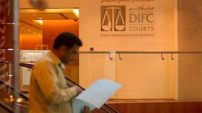 The DIFC Courts are generally regarded as the most efficient, impartial and modern legal apparatus in the region. Sarah Dea / The National