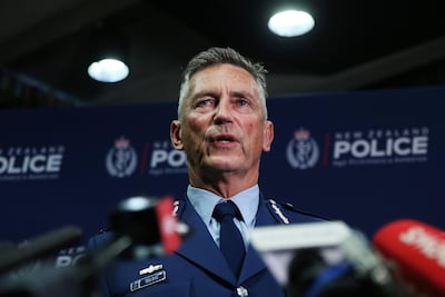 New Zealand Police Commissioner Mike Bush. Getty Images