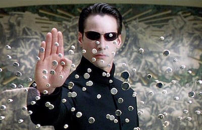 Keanu Reeves first appeared as Neo in 'The Matrix' in 1999. Courtesy of Warner Bros