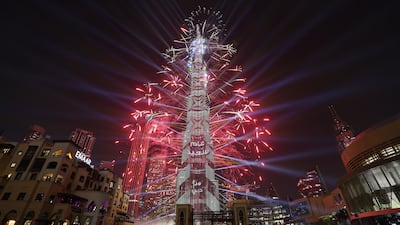 Alongside the famous fireworks show at Burj Khalifa, there will be a line-up of events in Downtown Dubai. Pawan Singh / The National