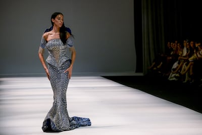 Traditional Indian beadwork and equestrian motifs featured in a collection inspired by women across the region. Getty Images