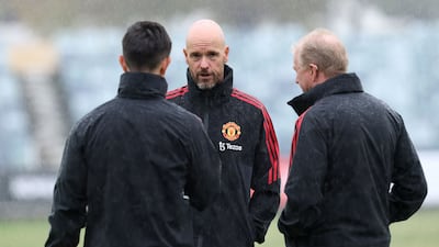 Manchester United manager Erik ten Hag. AFP