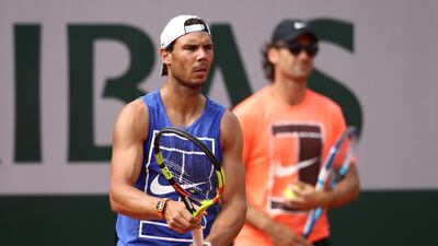 Rafael Nadal is aiming to win a record-extending 11th French Open title. Cameron Spencer / Getty Images