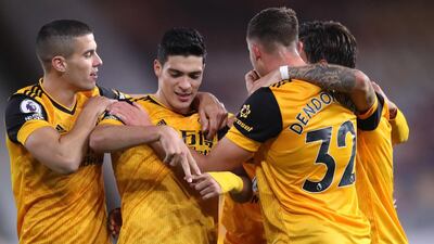 Friday - Wolves v Crystal Palace (midnight kick-off UAE): Two very well-drilled teams sitting comfortably in the top half of the table, both very reliant on one man for their goals in six league games this season. Out of the six goals Wolves have managed, Raul Jimenez has four of them, while Wilfried Zaha accounts for five of Palace's eight. Anything other than a low-scoring, tight game here would be a major surprise. Prediction: Wolves 1 Palace 0. EPA