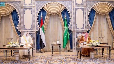 Sheikh Mohamed bin Zayed, Crown Prince of Abu Dhabi and Deputy Supreme Commander of the Armed Forces, arrived in Jeddah on Wednesday to meet Saudi Crown Prince Mohammed bin Salman. SPA