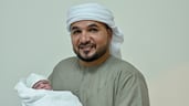 Burjeel Medical City and Burjeel Hospital in Abu Dhabi marked a heartwarming start to 2026 with the birth of two Emirati newborns at the stroke of midnight. Baby Hamdan was born at Burjeel Hospital at 12:01am. Photo: Burjeel