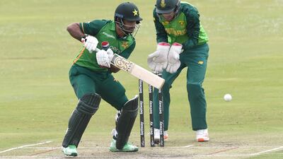 Opener Fakhar Zaman hit his second century of the series. Getty
