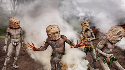 'Mudmen, Papua New Guinea, 2017'.