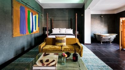 In a competitive hospitality landscape, art has become a differentiator for hotels aiming to flex their cultural muscles. Photo: El Fenn Marrakesh