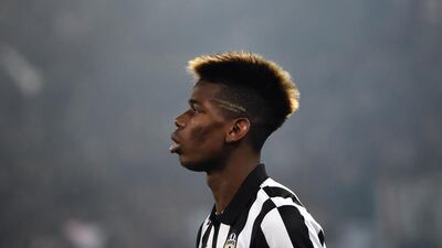 Paul Pogba shown during a Serie A match against Lazio at the beginning of the season. Gabriel Bouys / AFP / November 22, 2014