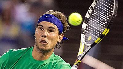 Rafael Nadal was rusty on his return to tennis at the Montreal Masters.