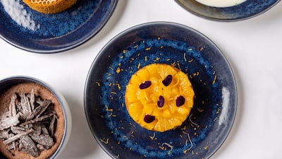 Desserts at Em Sherif Sea Cafe, Abu Dhabi. Photo: Mandy Toh