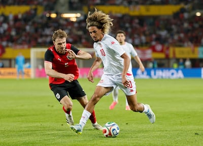 Hannibal Mejbri was born in France and represented them at youth level before deciding on playing for Tunisia. Reuters