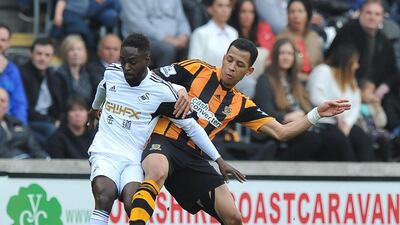 Right-back: Liam Rosenior, Hull City. Provided the cross for George Boyd's winner against Swansea, which takes Hull to the brink of safety. Dave Howarth / AP / PA