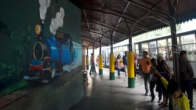 Its route includes Ghum, the highest railway station in the country, where the train reaches an altitude of more than 2,200m