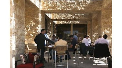 The gastropub Retreat at the Westin Abu Dhabi Golf Resort and Spa.