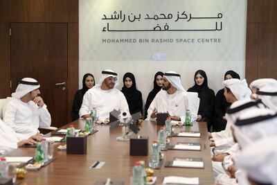 KhalifaSat will be launched into space in October, from Tanegashima Space Centre. Courtesy Dubai Media Office