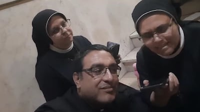 The church is giving refuge to about 700 Palestinians who have lost their homes in the Israel-Gaza war