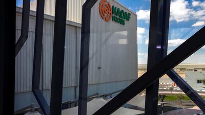 Pinar, the UAE’s first processed cheese factory in Abu Dhabi, produces 30,000 tonnes of product around the world. Victor Besa / The National