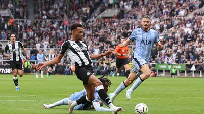 SUBSTITUTES: (On for Barnes 61’) Had chance to put Newcastle back in front but shot to near post was saved by Vicario. Unselfish ball across six-yard box to give Isak open goal for winner. EPA