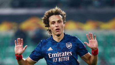 Arsenal's David Luiz. Reuters