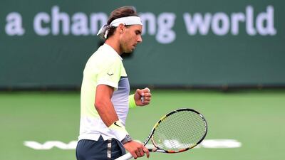 Rafael Nadal made it to the quarter-finals of last week's Indian Wells Masters tournament in California. Frederic J Brown / AFP / March 18, 2015