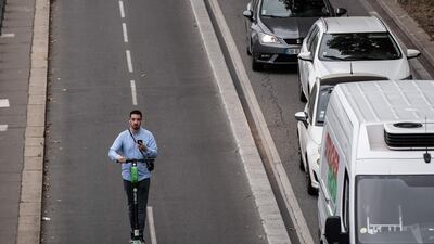 Metro workers are protesting at the French pension system. AFP