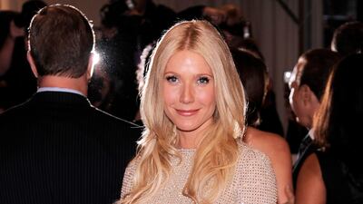 Gwyneth Paltrow, in Stella McCartney, attends the Met Gala at the Metropolitan Museum of Art in New York, US, on May 2, 2011. EPA