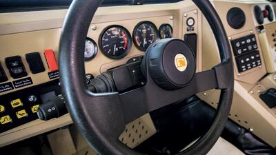 The inside of a Nimr Ajban 440 A. Victor Besa / The National