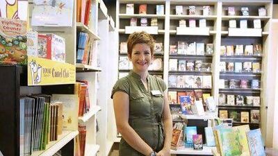 Lesley Cully works as a part-time sales assistant for Magrudy's on Beach Road in Dubai. Pawan Singh / The National