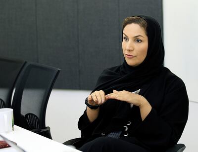 Salama Al Ameemi, director general of Maan. Satish Kumar / The National