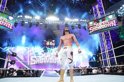 Before joining WWE, Mansoor worked as an independent wrestler for smaller organisations in the US. Courtesy WWE