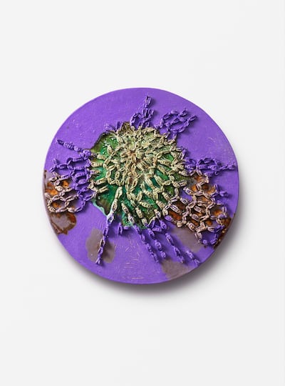 Johan Creten's Wargame Tondo IX, 2016-2017. Courtesy of Gerrit Schreurs and Johan Creten