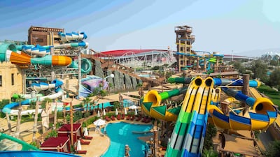 Yas Waterworld. Miral did not close any of its theme parks during the Iran conflict. Photo: Yas Waterworld