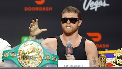 Undisputed super middleweight champion Canelo Alvarez can bank on partisan support from the 65,000 fans packed inside the NFL’s Allegiant Stadium on Saturday, given Las Vegas' sizeable Mexican population. AFP