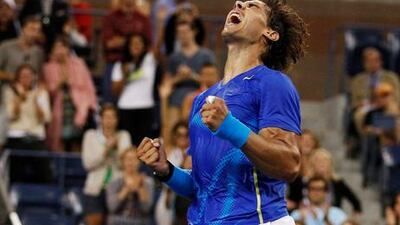Rafael Nadal is hoping to be celebrating again tonight as he takes on Novak Djokovic in the US Open final.