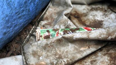 Location: Al-Karama camp in Atama. The aftermath of heavy rainfall on north Syria, residents lost their furniture, clothes and bedding as well as the tents waiting outside in open lands until the civil defense and NGs arrive to rescue them.