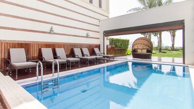 5: The property is being sold fully furnished and will be vacant on transfer. It has Turkish-inspired bathrooms, a personal elevator and views of the Dubai Marina skyline.