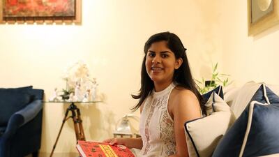 “It’s the best of both worlds,” said Ebani Dhawan of Jumeirah College in Dubai who signed up the moment she found out about the competition. The 15-year-old said being able to learn more about two of her favourite topics, DNA and space, as well as fusing them was a chance not to be missed. Satish Kumar / The National