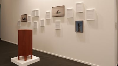 A handout photo of Iman Issa's Common Elements,2013, variable, Abraaj Group Art Prize 2013 (Courtesy: Art Dubai)