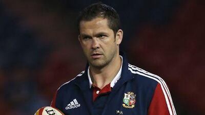 Andy Farrell, the Lions defence coach.
